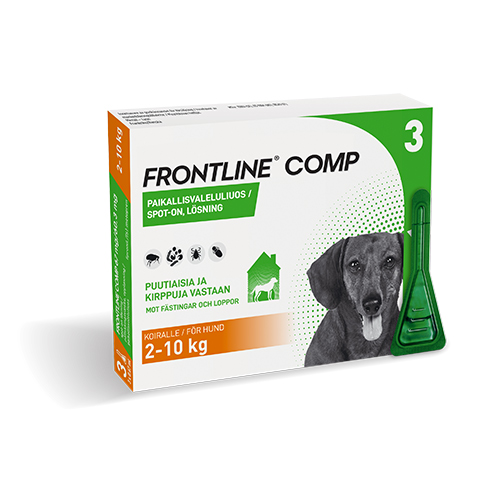 frontline comp koirille