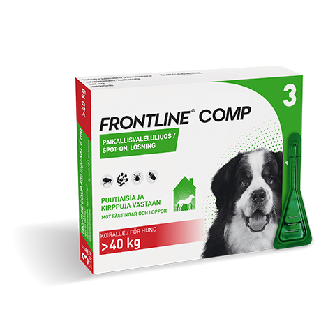 frontline comp koirille