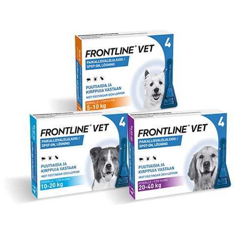 frontline vet koirille